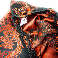 Load image into Gallery viewer, Black Brocade Dragon Pants
