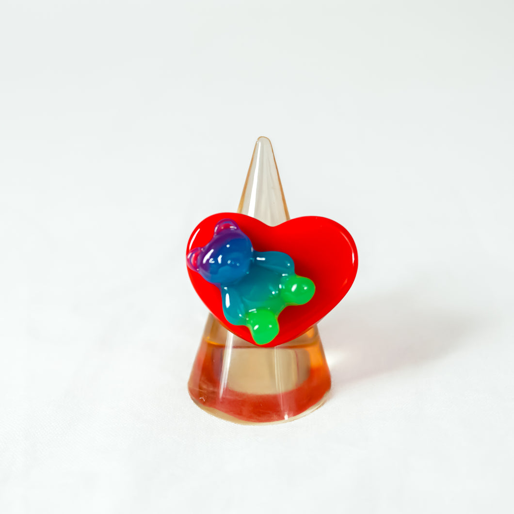 Gummy Bear Hearts Ring