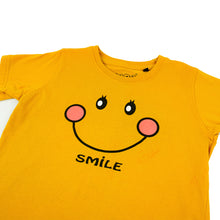Load image into Gallery viewer, Smile Mustard Tee
