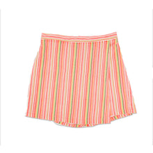 Load image into Gallery viewer, Peach Glow Stripped Skort
