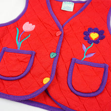 Load image into Gallery viewer, Vintage Colorful Patchwork Vest
