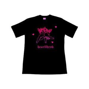 Soft Pink Gradient Cupid Tee - Adults