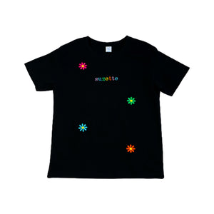 Embroidered Floral Tee - Kids